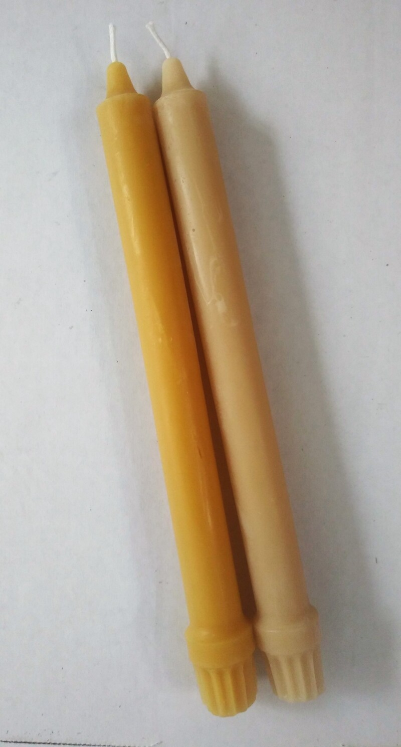 CLEARANCE - Imperfect Colonial Taper Pair - 10"