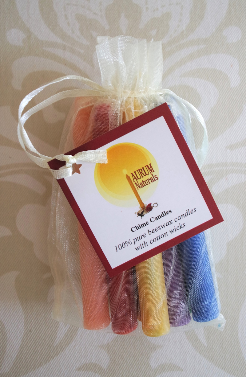Rainbow Chime Candle Set