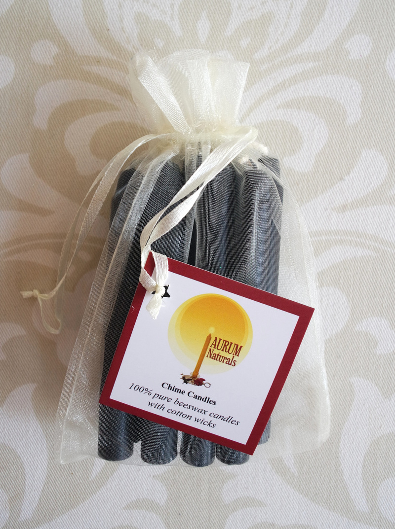 Halloween Chime Candle Set - Black
