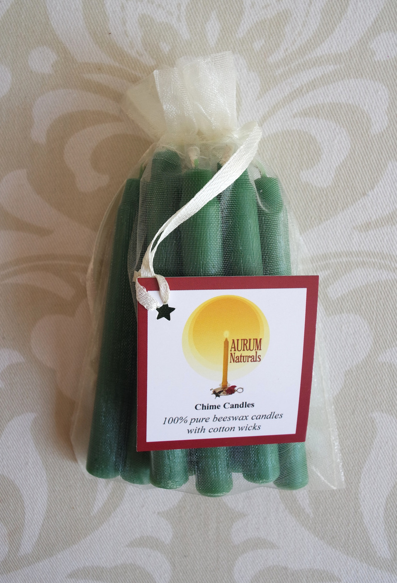 Christmas Chime Candle Set - Green