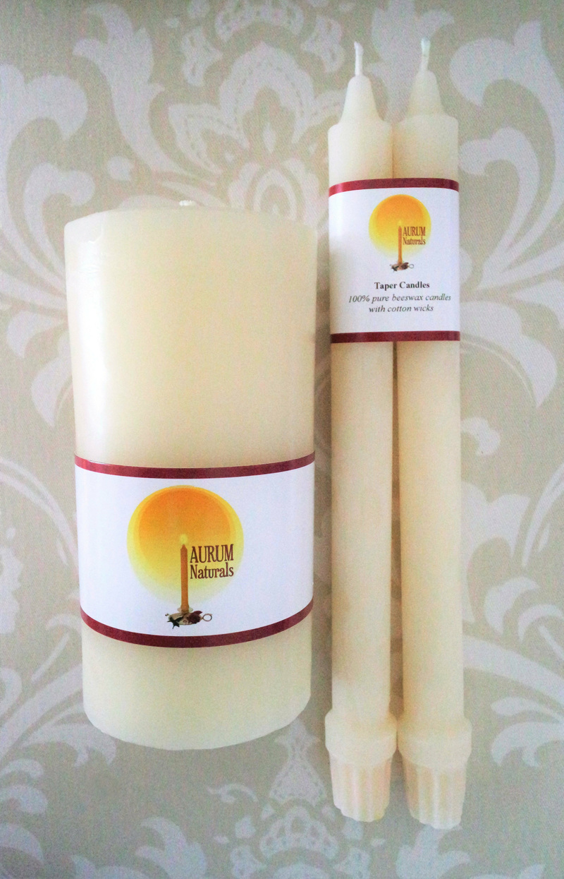 White Unity Candle Set