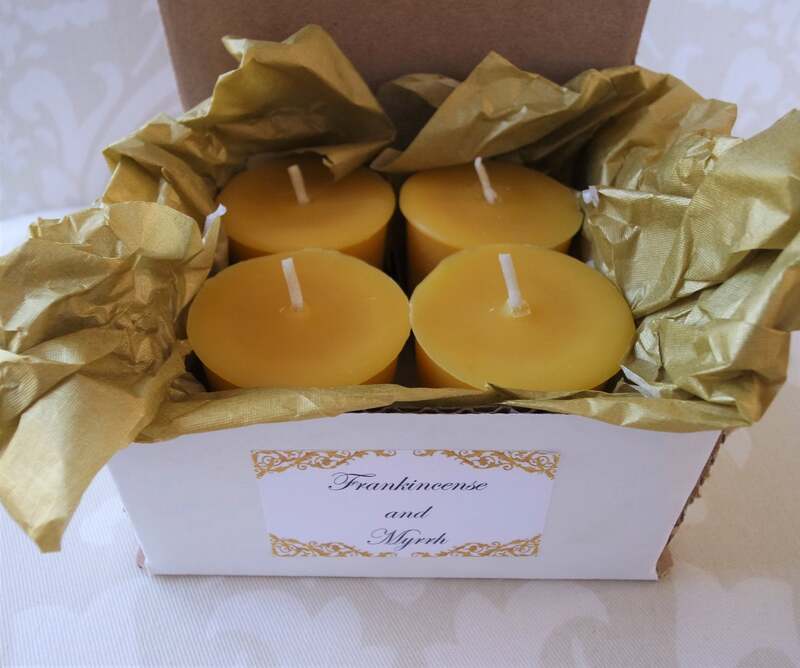 Frankincense and Myrrh - Organic Votives Box