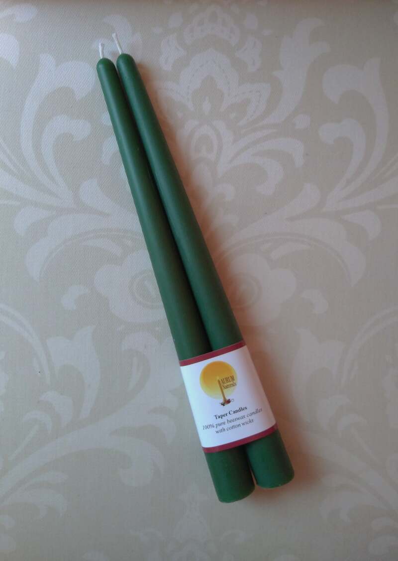 Classic Taper Pair - 10" - Green