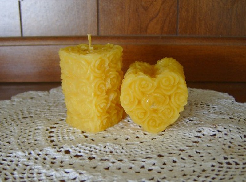 Heart of Roses Votive